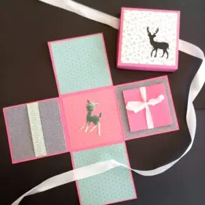 קופסא "מתפוצצת" לתמונות ברכות והפתעות